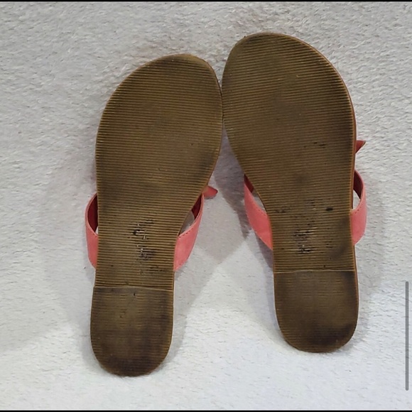 Capelli New York Pink Floral PU Leather Sandals, Size 7-7.5 - Picture 13 of 15